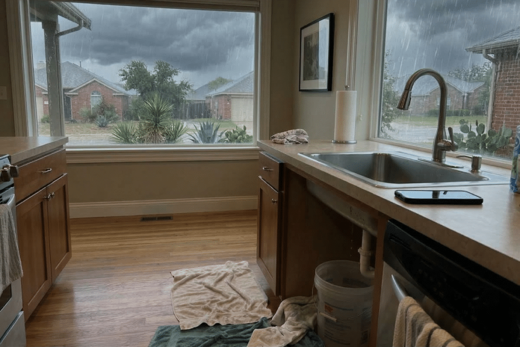 spring storms plumbing